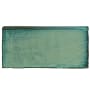 Merola Tile Antic Special 6" x 3" Matte Ceramic Thin-Set Tile Bullnose - Sold by Piece (0.5 LF/Piece) Lava Verde