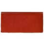 Merola Tile Antic Special 6" x 3" Matte Ceramic Thin-Set Tile Bullnose - Sold by Piece (0.5 LF/Piece) Red Moon