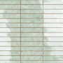 Merola Tile Hudson Studio Soho Brick - 2" x 10" Rectangle Wall Tile - Glossy Visual - Sold by Carton (6.24 SF/Carton) Mint
