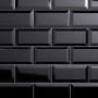 Merola Tile Sample Only of WEB3CHG Glossy Black