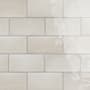 Merola Tile Camden - 4" x 8" Rectangle Wall Tile - Glossy Visual - Sold by Carton (11.5 SF/Carton) Antique Bianco
