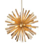 Metropolitan Confluence 12 Light 20" Wide Pendant Piastra Gold