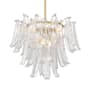 Metropolitan Regent 9 Light 23" Wide Chandelier Legacy Brass / Clear