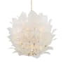 Metropolitan Orchid 24 Light 36" Wide Multi Light Pendant Legacy Brass / White