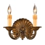 Metropolitan 2 Light 10.25" Width Candle-Style Double Wall Sconce from the Metropolitan Collection Oxidized Bronze