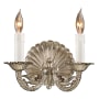 Metropolitan 2 Light 10.25" Width Candle-Style Double Wall Sconce from the Metropolitan Collection Brushed Nickel