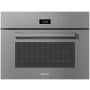 Miele 24 Inch Wide 1.84 Cu. Ft. Electric Combi Oven with Miele@Home and Direct Sensor Graphite Grey