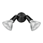 Millennium Lighting Twin Head 9-1/2" Wide Adjustable Flood Light Powder Coated Black