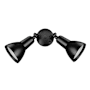 Millennium Lighting Twin Head 16" Wide Adjustable Flood Light Powder Coated Black