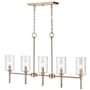 Millennium Lighting Chastine 5 Light 36" Wide Chandelier Modern Gold