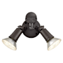 Millennium Lighting Twin Head 11" Wide Flood Light with Motion Sensor Powder Coated Bronze