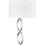 Millennium Lighting Rylee 19" Tall Wall Sconce with Linen Shade - ADA Compliant Brushed Nickel