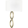 Millennium Lighting Rylee 19" Tall Wall Sconce with Linen Shade - ADA Compliant Vintage Brass