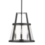 Millennium Lighting Edelweiss 4 Light 16" Wide Pendant Matte Black