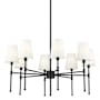 Millennium Lighting Adorra 8 Light 30" Wide Chandelier Matte Black