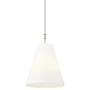 Millennium Lighting Adorra 3 Light 16" Wide Pendant Polished Nickel