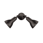 Millennium Lighting Double Light 5-1/4" Wide Adjustable Outdoor Flood Light Powder Coated Bronze