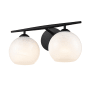 Millennium Lighting Kimorra 2 Light 16" Wide Vanity Light Matte Black