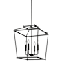 Millennium Lighting Nellita 4 Light 16" Wide Pendant Matte Black