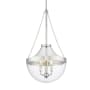 Millennium Lighting Clarra 3 Light 16" Wide Pendant Polished Nickel