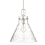 Millennium Lighting Barlon 14" Wide Pendant Polished Nickel
