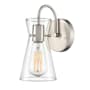 Millennium Lighting Camellia 10" Tall Bathroom Sconce Brushed Nickel