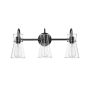Millennium Lighting Camellia 3 Light 22" Wide Vanity Light Matte Black