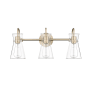 Millennium Lighting Camellia 3 Light 22" Wide Vanity Light Modern Gold