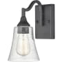 Millennium Lighting Caily 11" Tall Bathroom Sconce Matte Black