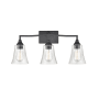 Millennium Lighting Caily 3 Light 24" Wide Bathroom Vanity Light Matte Black