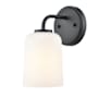 Millennium Lighting Laphia 10" Tall Bathroom Sconce Matte Black