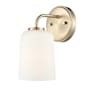 Millennium Lighting Laphia 10" Tall Bathroom Sconce Modern Gold
