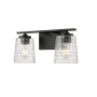 Millennium Lighting Saben 2 Light 15" Wide Vanity Light Matte Black
