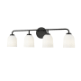 Millennium Lighting Norah 4 Light 32" Wide Vanity Light Matte Black