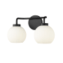 Millennium Lighting Oprah 2 Light 15" Wide Vanity Light Matte Black