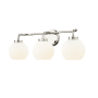 Millennium Lighting Oprah 3 Light 24" Wide Vanity Light Polished Nickel