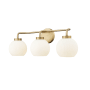 Millennium Lighting Oprah 3 Light 24" Wide Vanity Light Vintage Brass