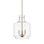 Millennium Lighting Mahannah 3 Light 11" Wide Taper Candle Pendant Modern Gold