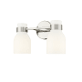Millennium Lighting Corella 2 Light 14" Wide Vanity Light Polished Nickel