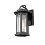 Millennium Lighting Ellis 12" Tall Outdoor Wall Sconce Powder Coat Black