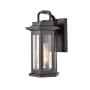 Millennium Lighting Ellis 12" Tall Outdoor Wall Sconce Powder Coat Bronze
