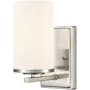 Millennium Lighting Verlana 9" Tall Wall Sconce Brushed Nickel