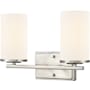 Millennium Lighting Verlana 2 Light 14" Wide Vanity Light Brushed Nickel