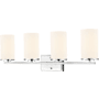 Millennium Lighting Verlana 4 Light 28" Wide Vanity Light Chrome