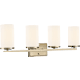 Millennium Lighting Verlana 4 Light 28" Wide Vanity Light Modern Gold