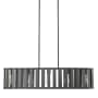 Millennium Lighting Stella 5 Light 39" Wide Linear Chandelier Matte Black