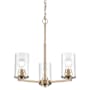 Millennium Lighting Verlana 3 Light 19" Wide Chandelier Modern Gold