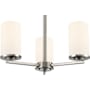 Millennium Lighting Verlana 3 Light 19" Wide Mini Chandelier Brushed Nickel