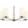 Millennium Lighting Verlana 5 Light 24" Wide Drum Chandelier Brushed Nickel