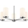 Millennium Lighting Verlana 5 Light 24" Wide Drum Chandelier Chrome